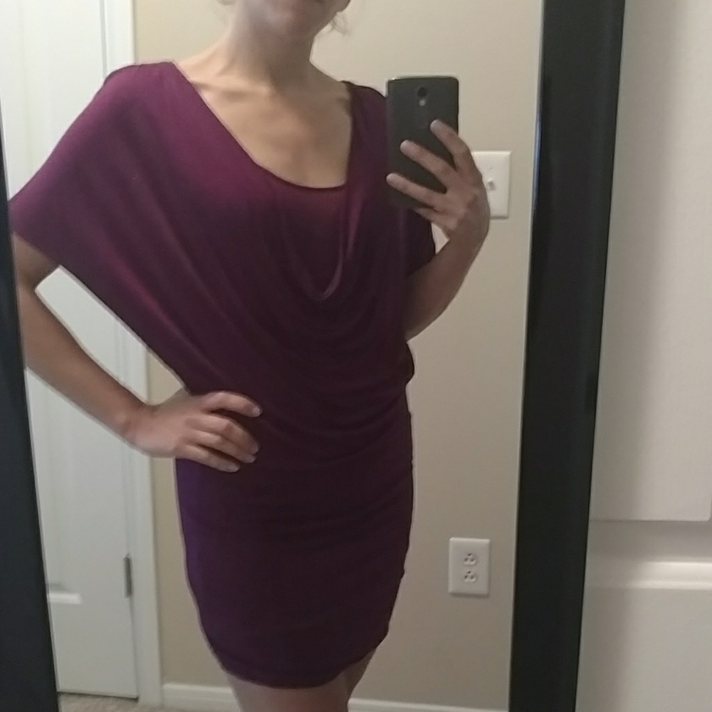 Armani Exchange scoop neck dress